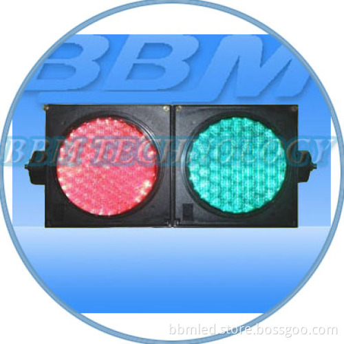 High Bright Hot Sell 200mm Red Green Traffic Light with Cobweb Lens